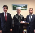 07/14/2021, Ukraine, Kiev, RAMU Umma. Visit of the Ambassador of Turkey Yagmur Guldere and the representative of Diyanet Ali Chimen